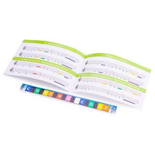 Piano - 18 keys - red